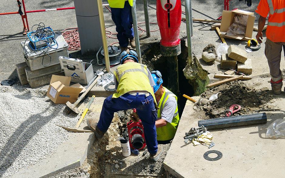 travaux assainissement Auvers-sur-Oise